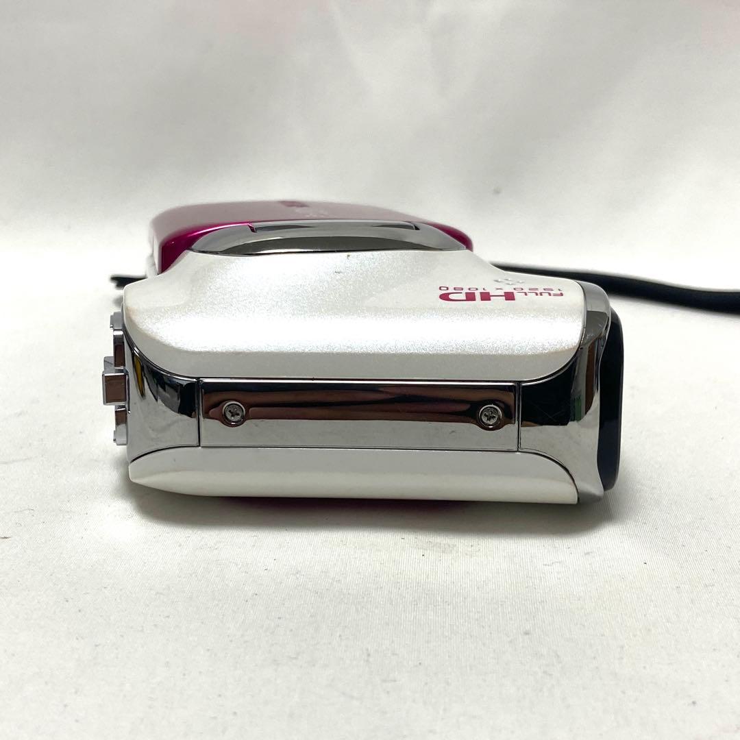 SANYO DMX-CA100 ビデオカメラ 動作品 ピンク