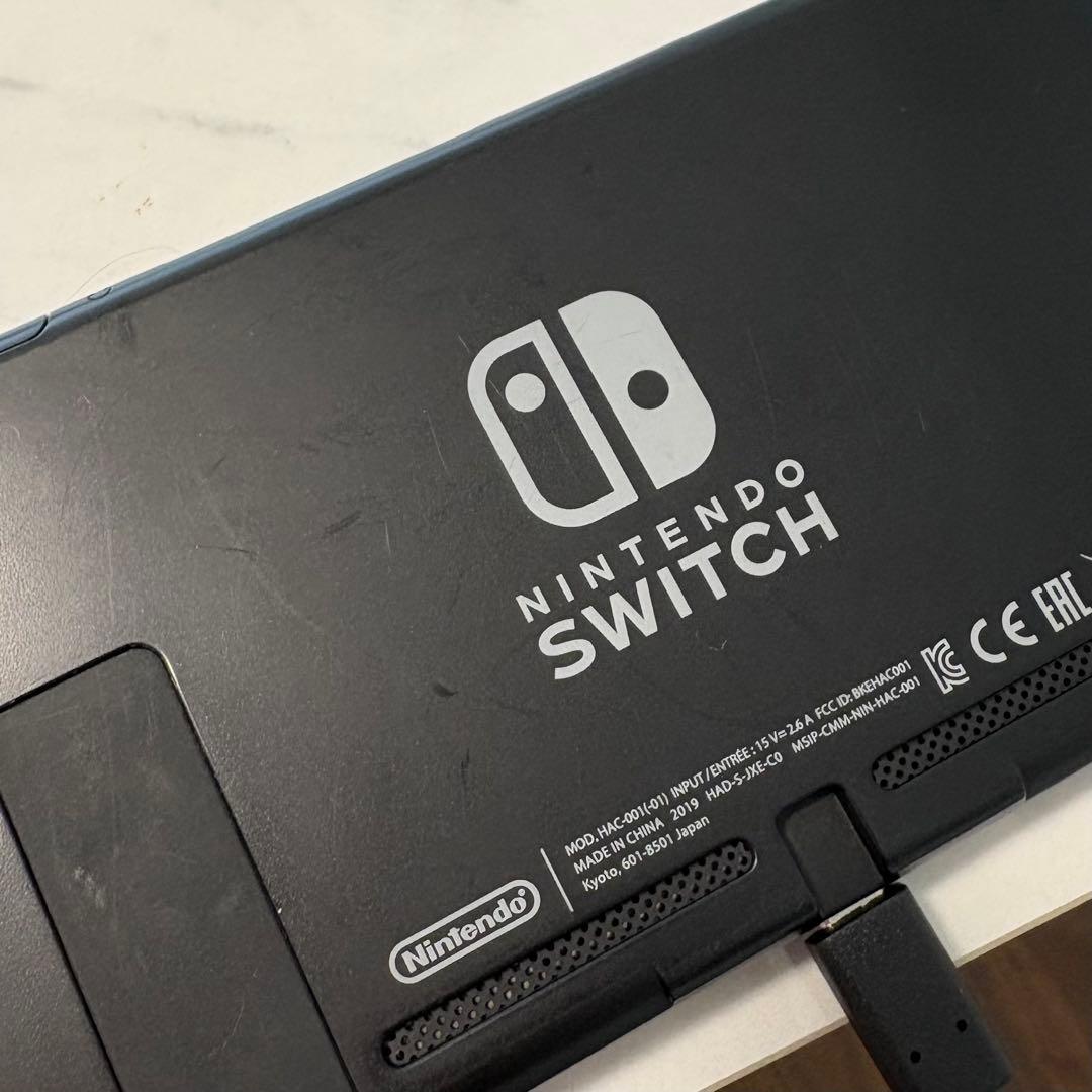 【動作確認済】おまけ付Nintendo Switch 本体 ネオンブルーレッド