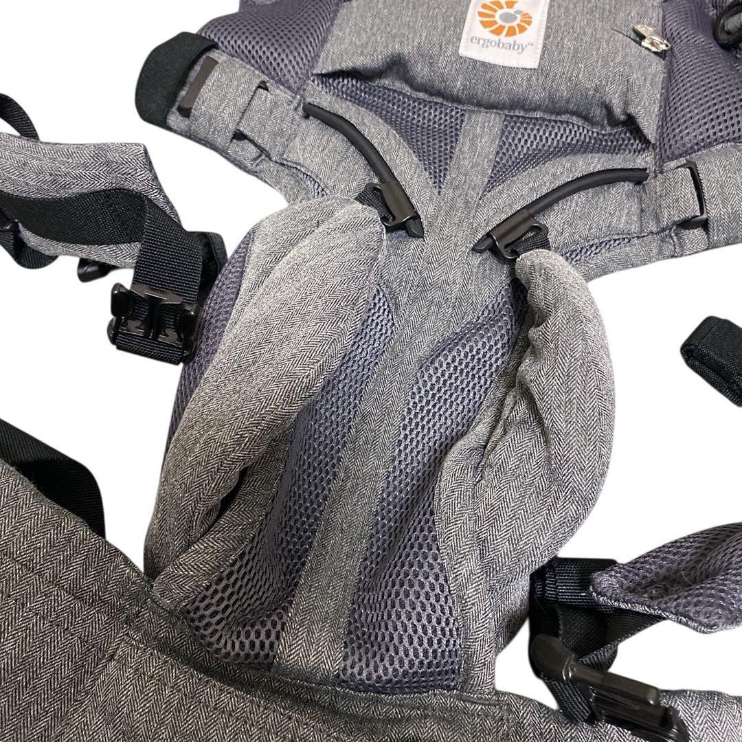 ergobaby エルゴベビー オムニ360 クールエアメッシュ グレー