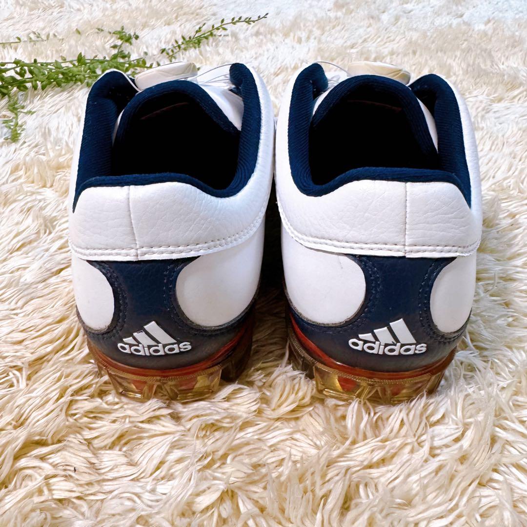 【1回使用】ADIDAS アディダス　24.5cm ゴルフシューズ ダイヤル式
