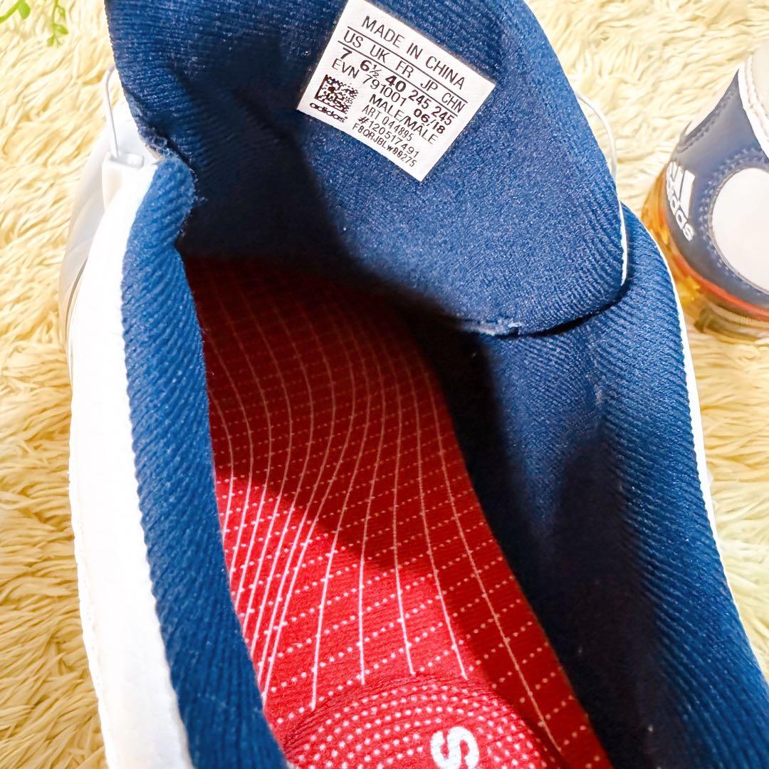 【1回使用】ADIDAS アディダス　24.5cm ゴルフシューズ ダイヤル式