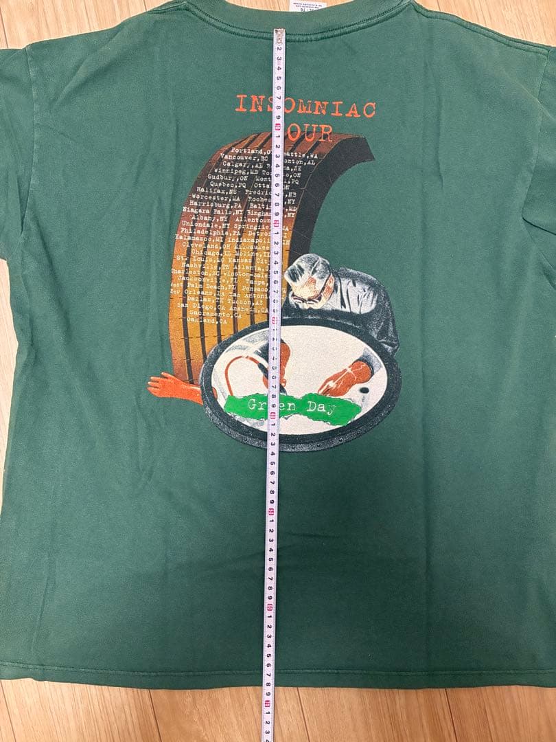グリーンデイ　Insomniac Tシャツ　ヴィンテージ　Green Day