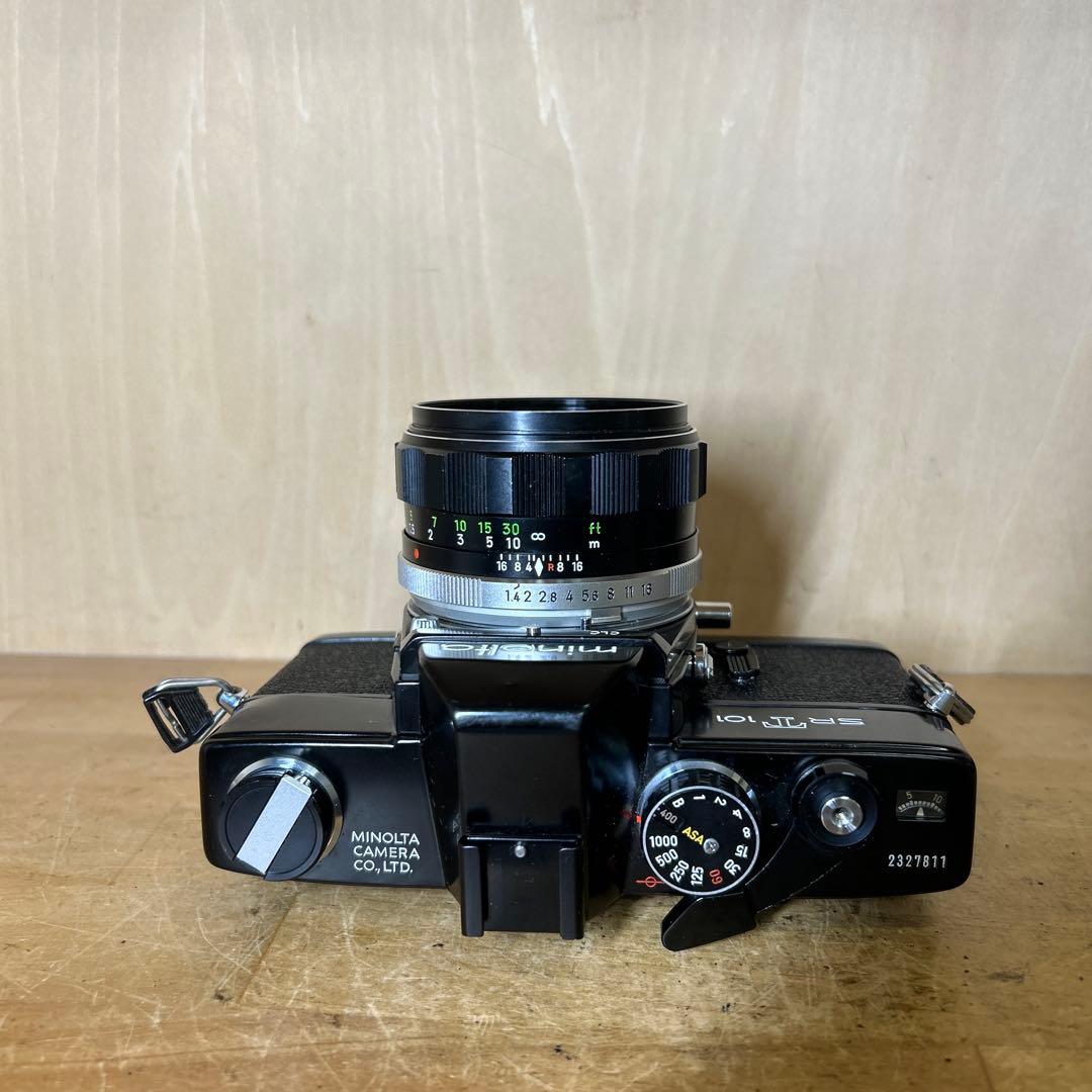 Minolta SRT101+MC Rokkor-PF 58 f1.4 完動美品