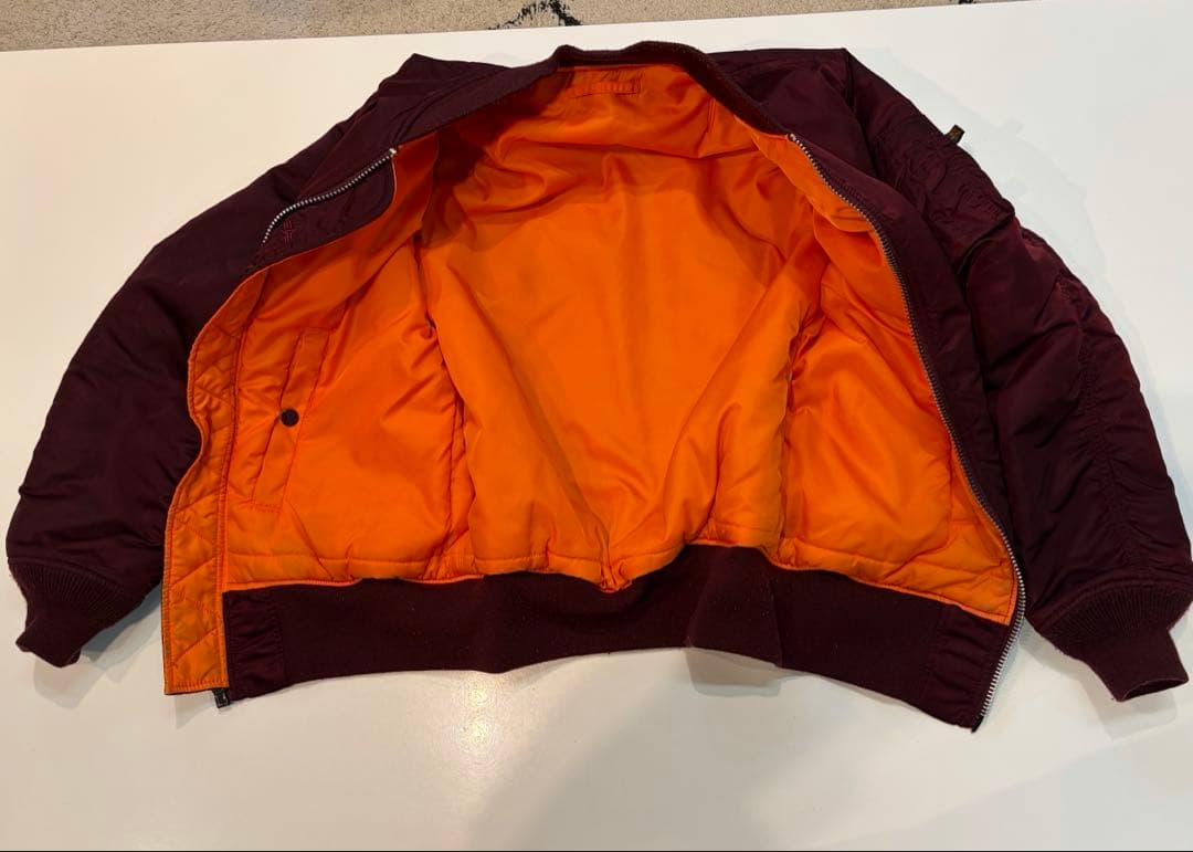 Alpha Industries MA-1 フライトジャケット 短丈　 ma1