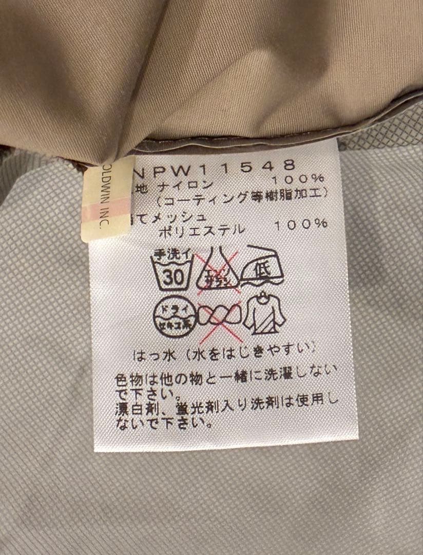 THE NORTH FACE ノースフェイス　ステンカラーコート　ベージュ　L