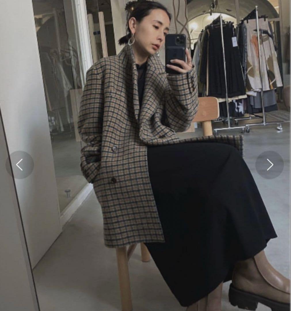 CHECK ECO WOOL BIG JACKET/アメリヴィンテージ