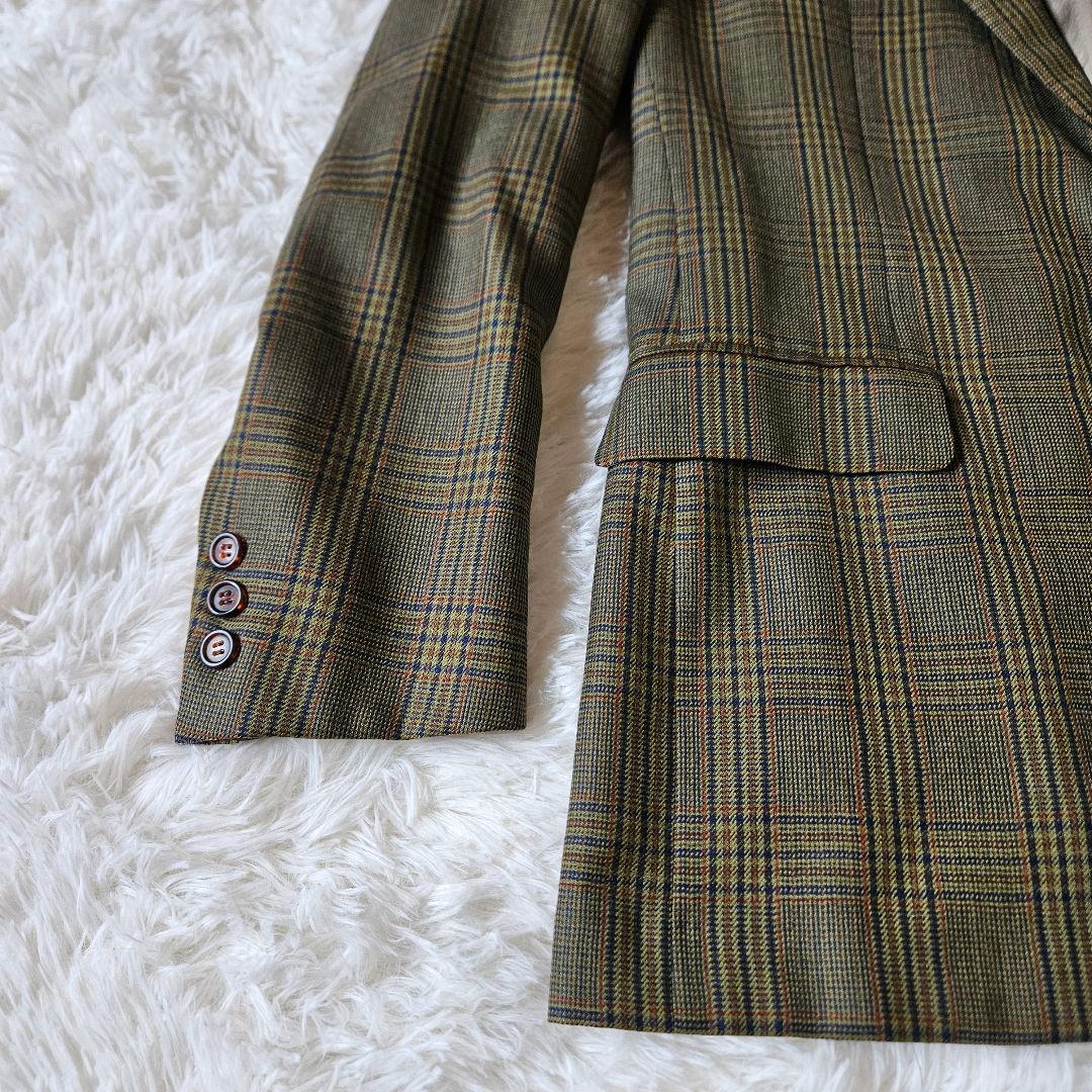 【ISAIA】美品 イタリア製 テーラードジャケット ウール100% 48