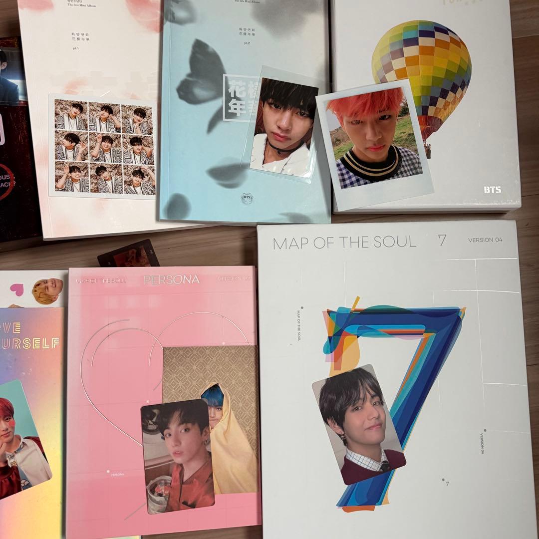 BTS アルバム　まとめ売トレカ付き