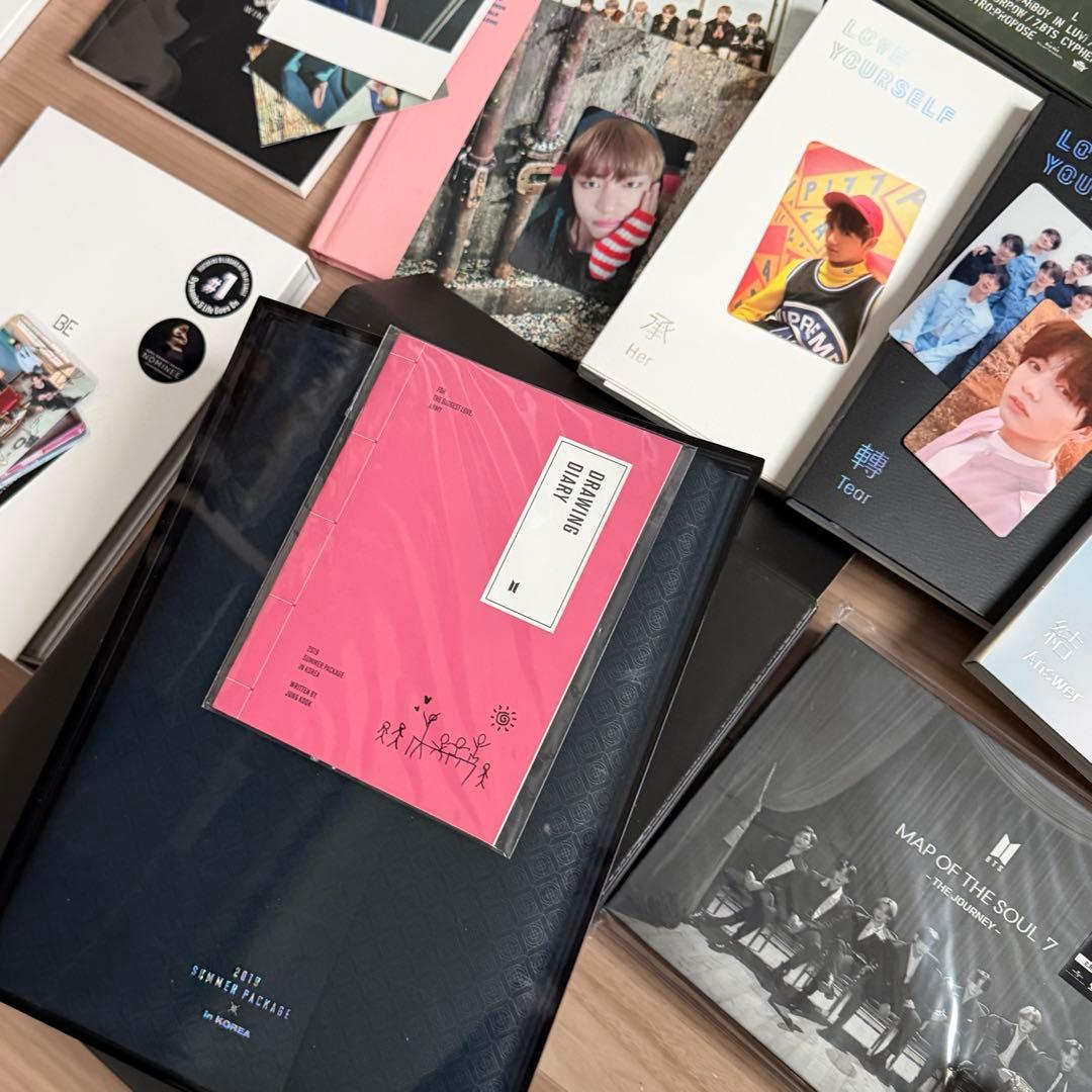 BTS アルバム　まとめ売トレカ付き