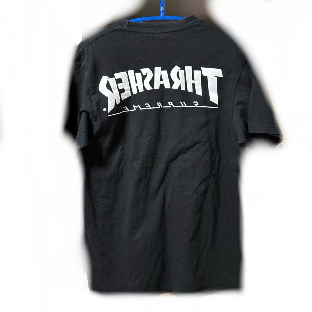 supreme THRASHER Tシャツ　ブラック