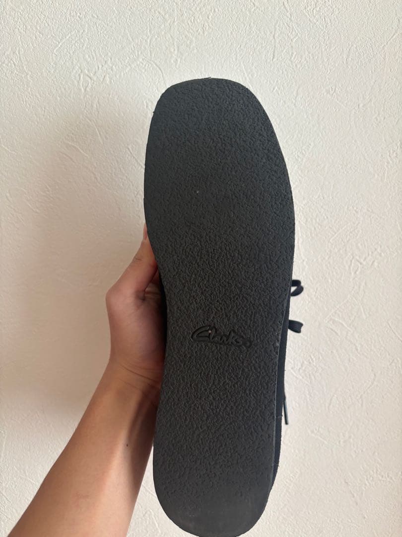 Clarks Wallabee ブラック　クラークス　ワラビー　スエード