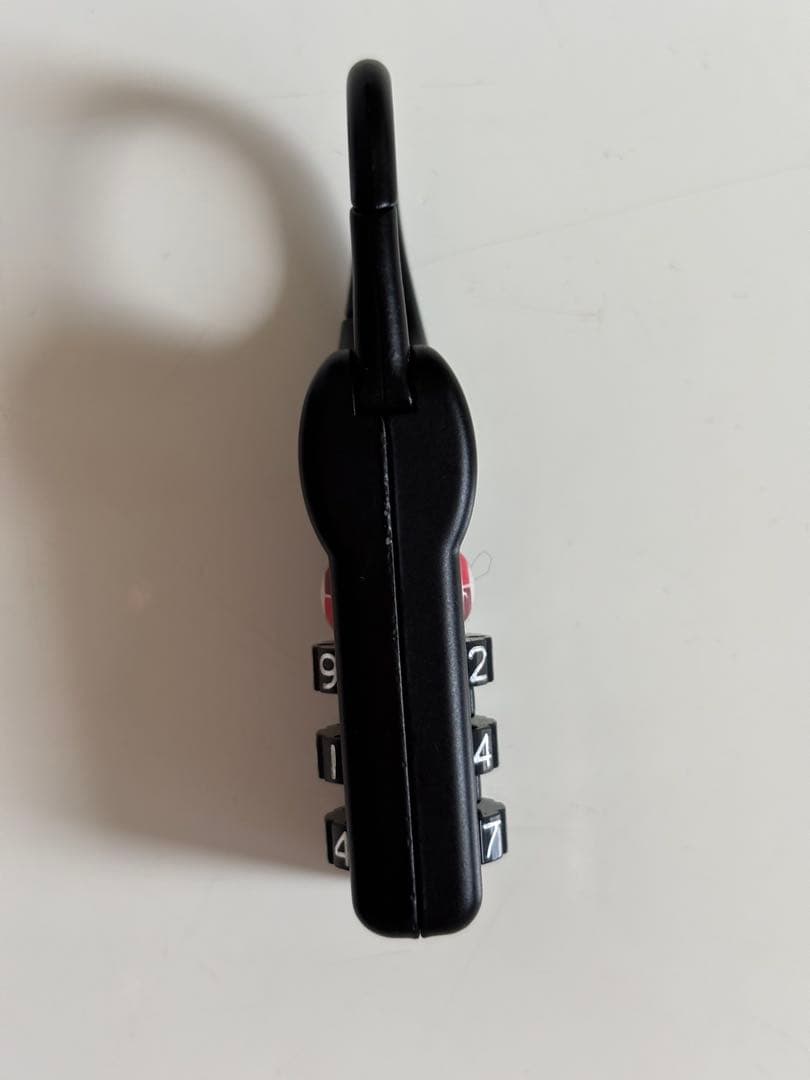 【未使用 2個セット】TUMI TSAロック ブラック