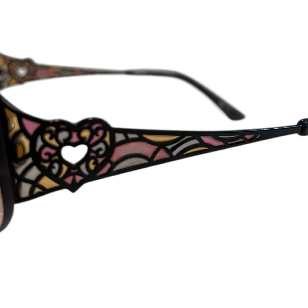 ANNA SUI サングラス ステンドグラス風 ハート ゴシック 美品
