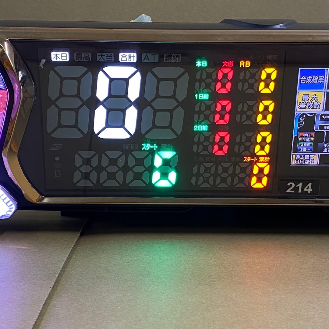 家庭用加工済み！ データカウンター デー太郎ホーク　スロット用 セグ欠け有り