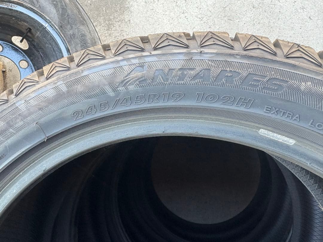 送料無料　245/45R19 スタッドレス　ANTARES GRIP WP 4本