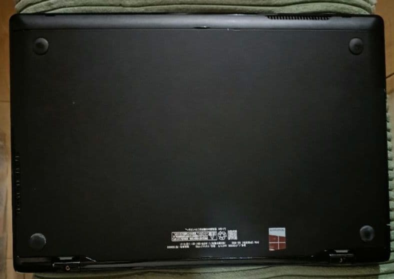タッチパネルLifebookAH77(新バッテリー搭載)
