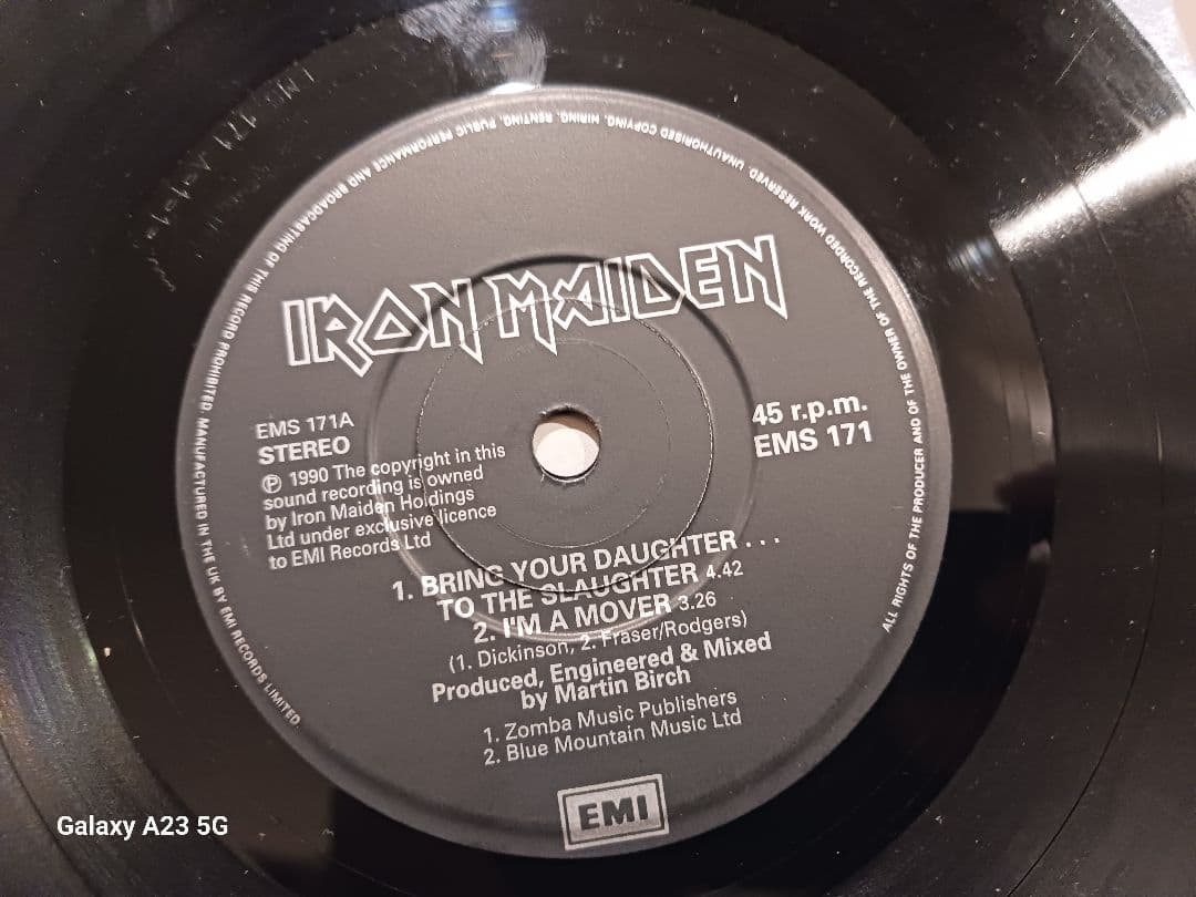 IRON MAIDEN 1990 EP アイアンメイデン レコード