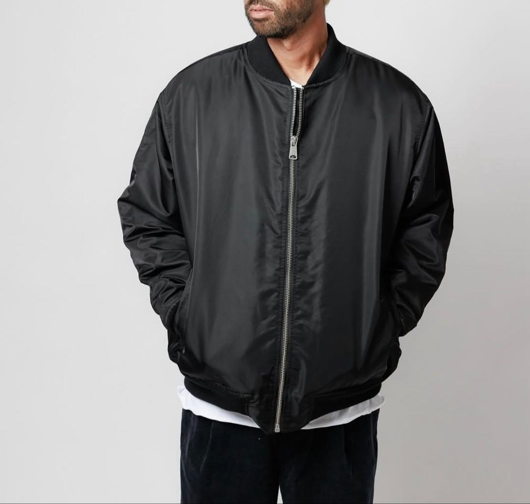 WAX \"Bomber jacket\" ブラック