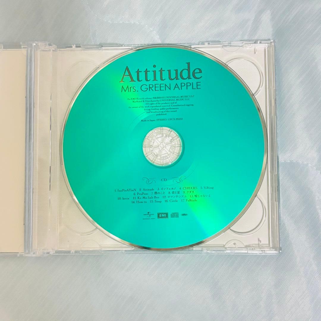 Mrs. GREEN APPLE Attitude CD アルバム 初回限定盤