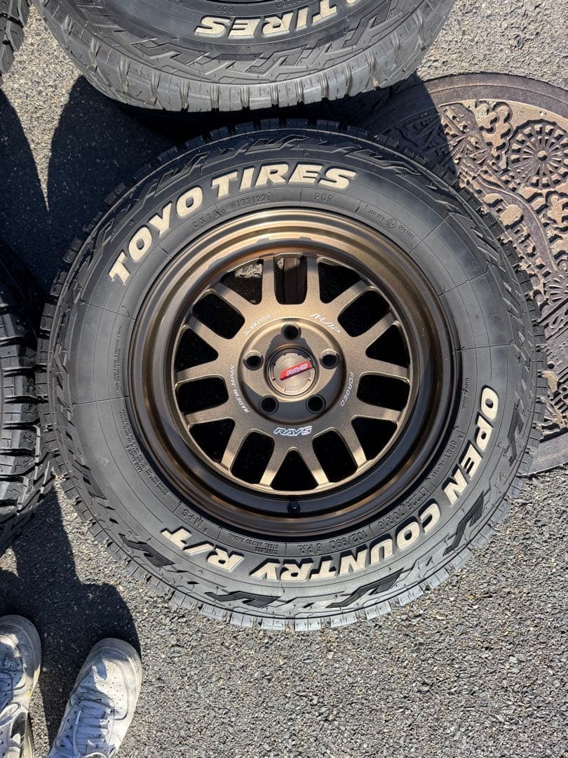 RAYS LAP-07X ホイール4本セット TOYO TIRES