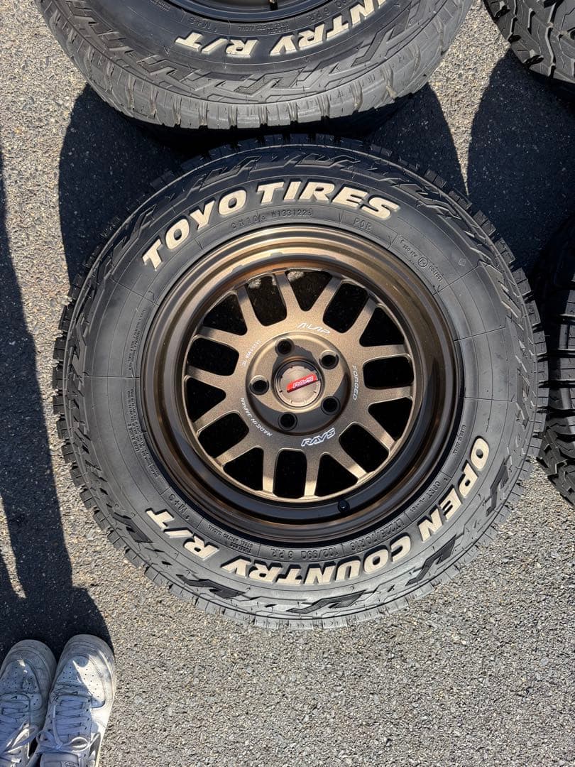 RAYS LAP-07X ホイール4本セット TOYO TIRES