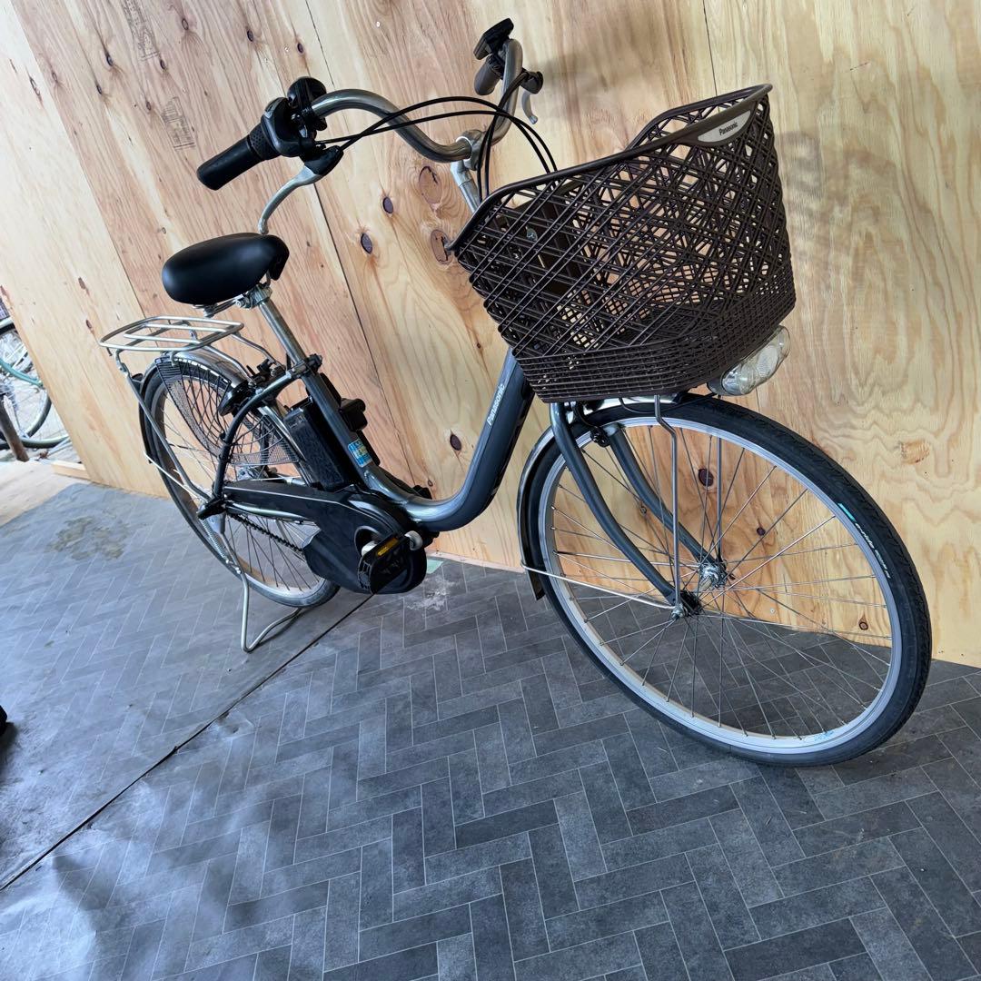シティタイプ電動アシスト自転車 ブラックバッテリー12ah