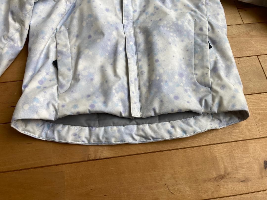 DESCENTE(デサント) スキーウェア上下セット(子ども用) 白紺色