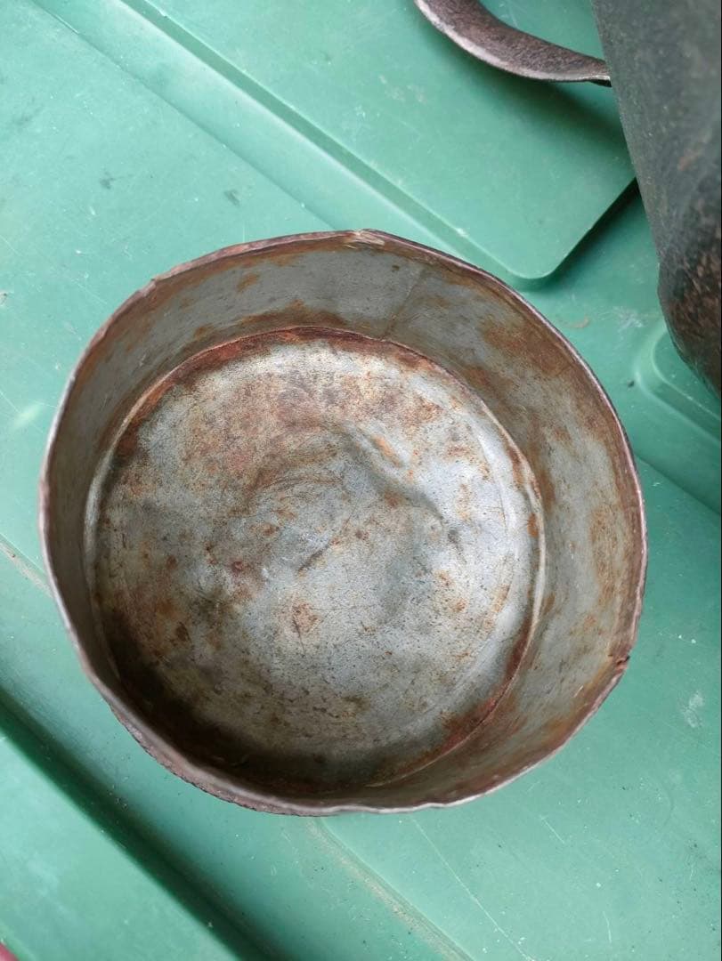 ミルク缶 金属製 アンティーク 高さ43㎝