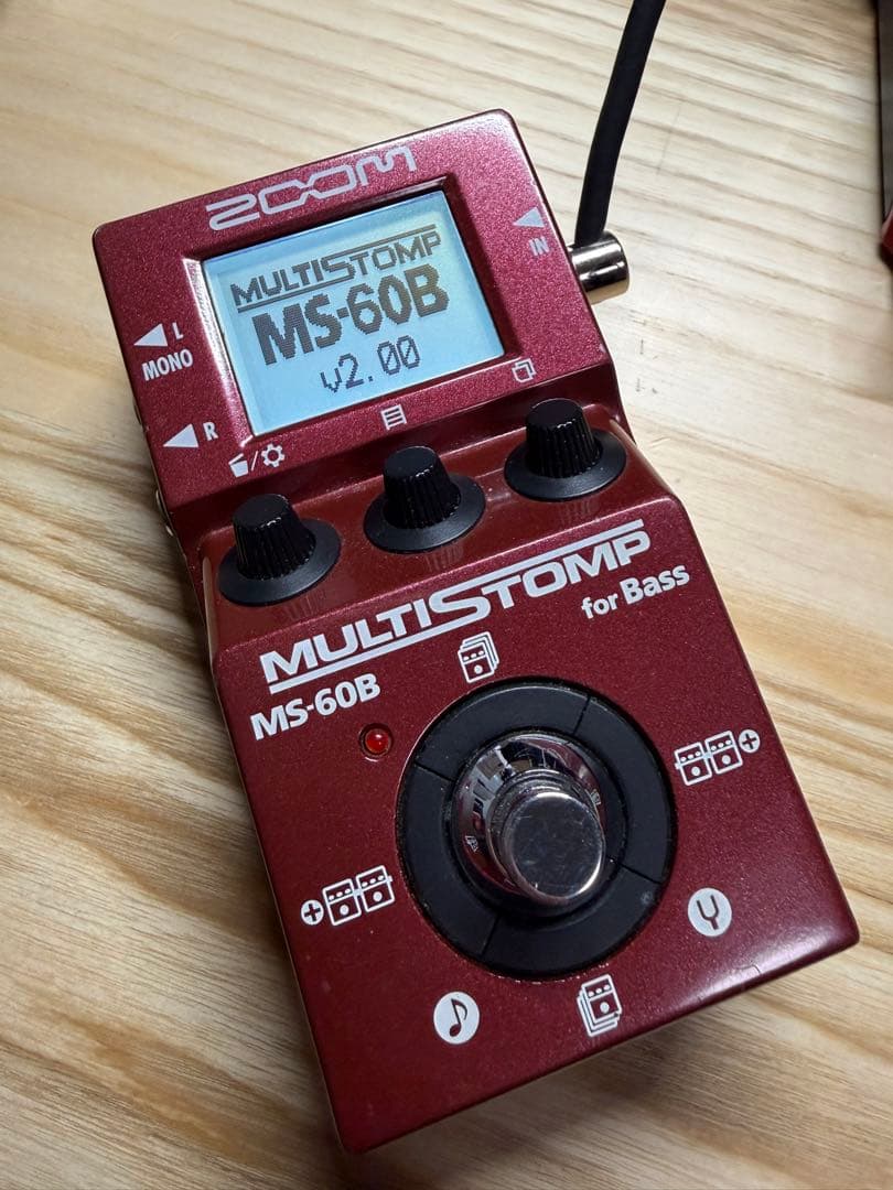 ベース ZOOM MULTI STOMP MS-60B