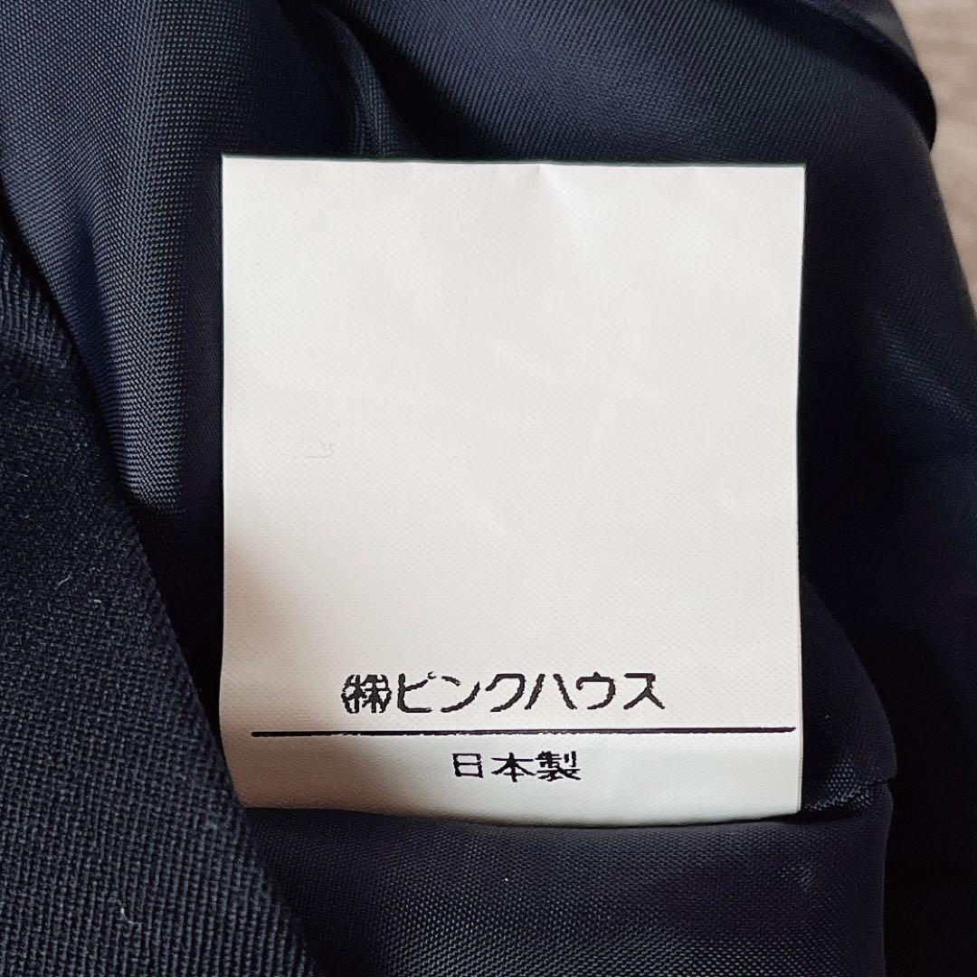 【美品】インゲボルグ 紺ブレ金ボタン ダブルジャケット スーツセットアップ