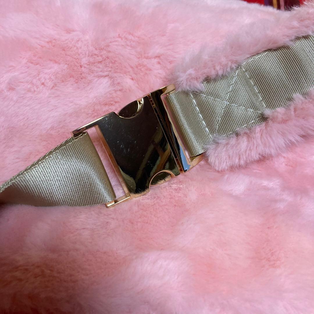 Wooflink HUG ME BAG FUR ウーフリンク　ピンクファー　新品