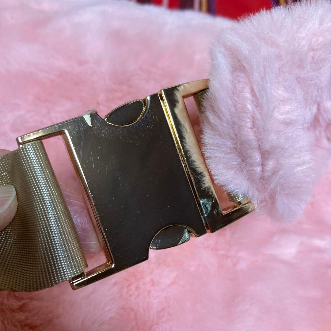 Wooflink HUG ME BAG FUR ウーフリンク　ピンクファー　新品