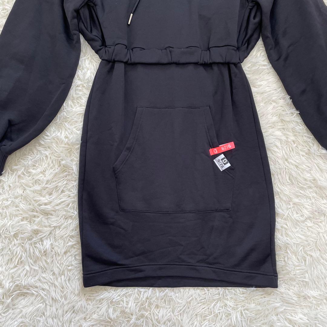 【新品未使用】ディーゼル D-ONEON バックシルエット パーカーワンピース