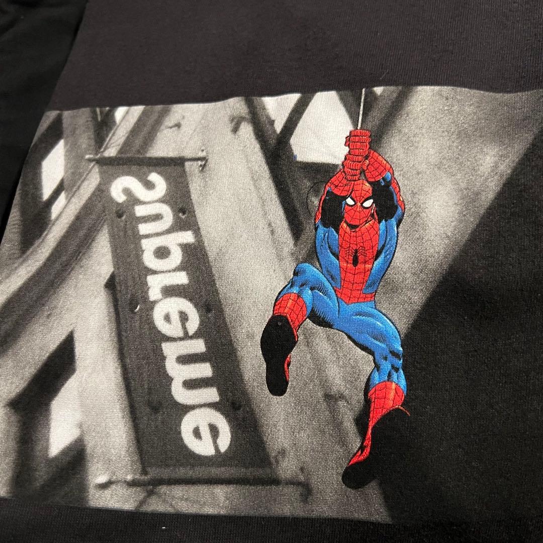 Supreme Spider-Man Tee シュプリーム　スパイダーマン　黒