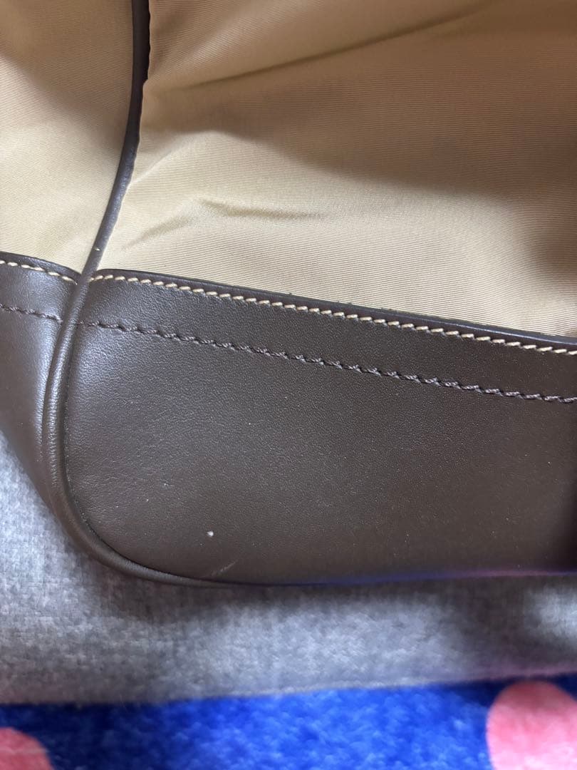 パドロック COACH コーチ 2way ボストンバッグ ハートキーホルダー