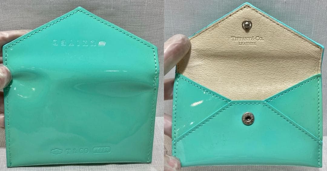 【Y232】 ティファニー TIFFANY &CO 名刺入れ カードケース
