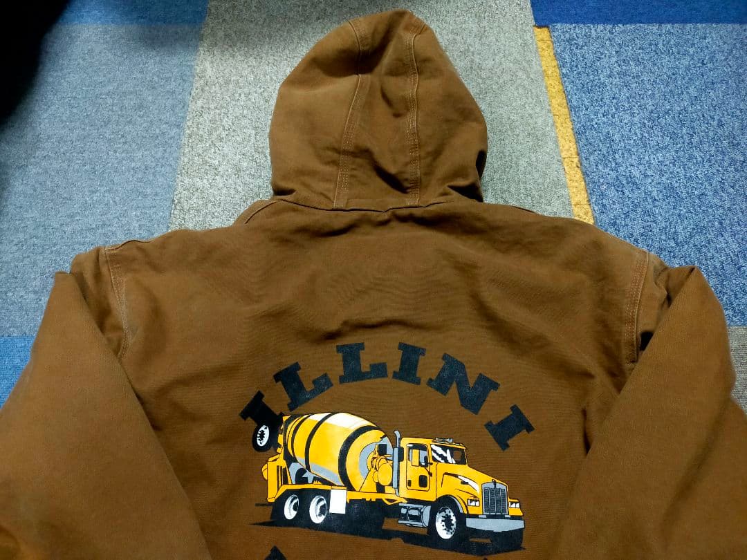 Carhartt　企業ロゴ　ダック生地パーカー　【2XL】