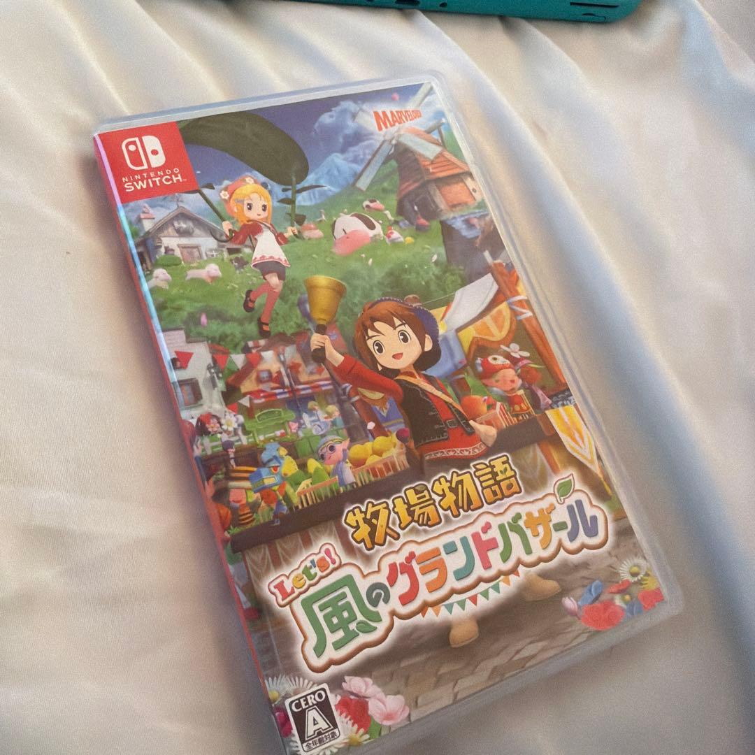 switchライト ターコイズブルー 充電器付き 箱無し