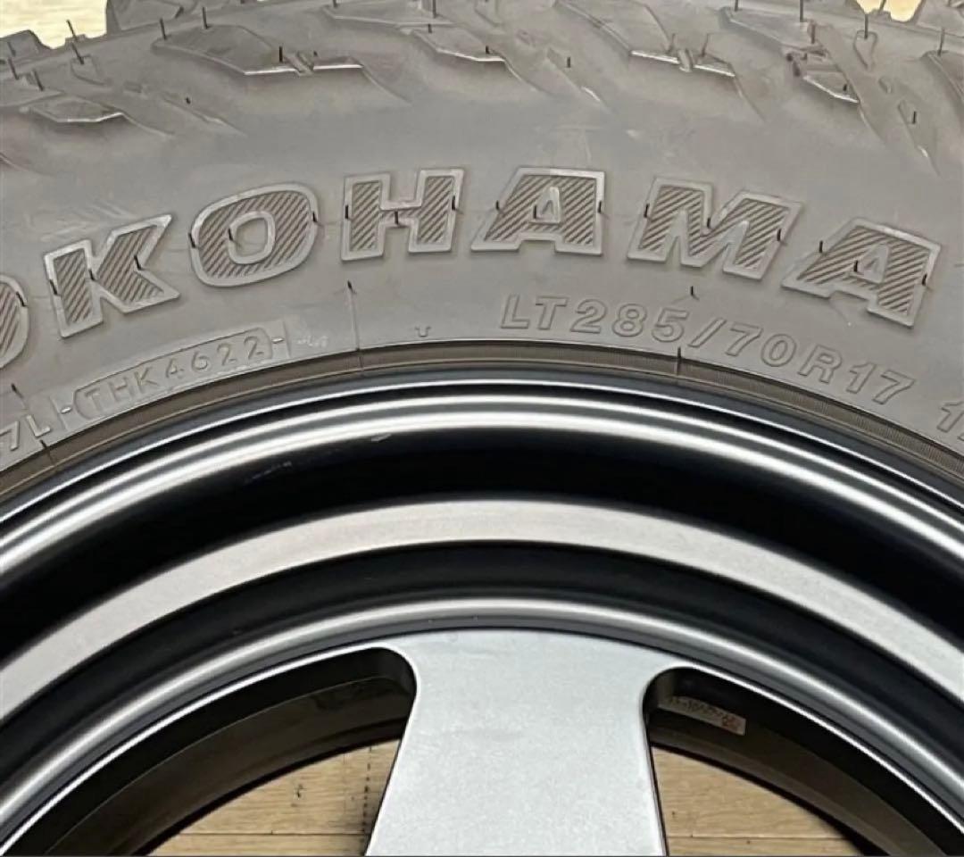 ヨコハマ ジオランダーMT 285/70R/17 中古 道南地域 手渡し希望