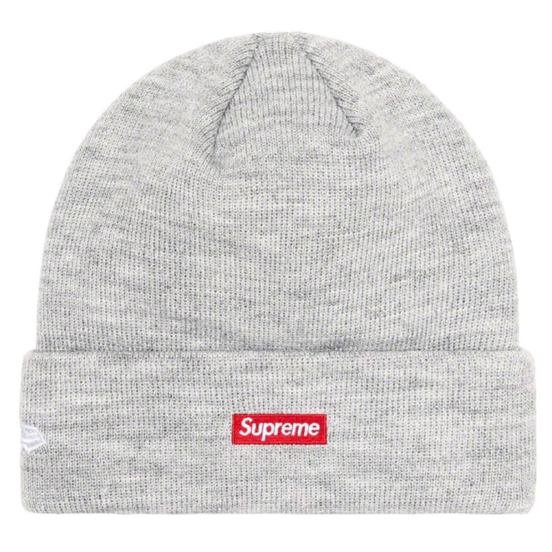 Supreme New Era® S Logo Beanie ヘザーグレー ツノ