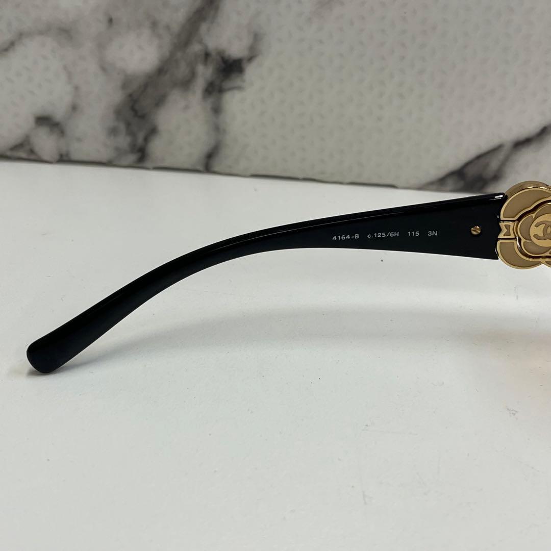ふ*ん様 CHANEL サングラス 4146-B フラワーモチーフ 【11677