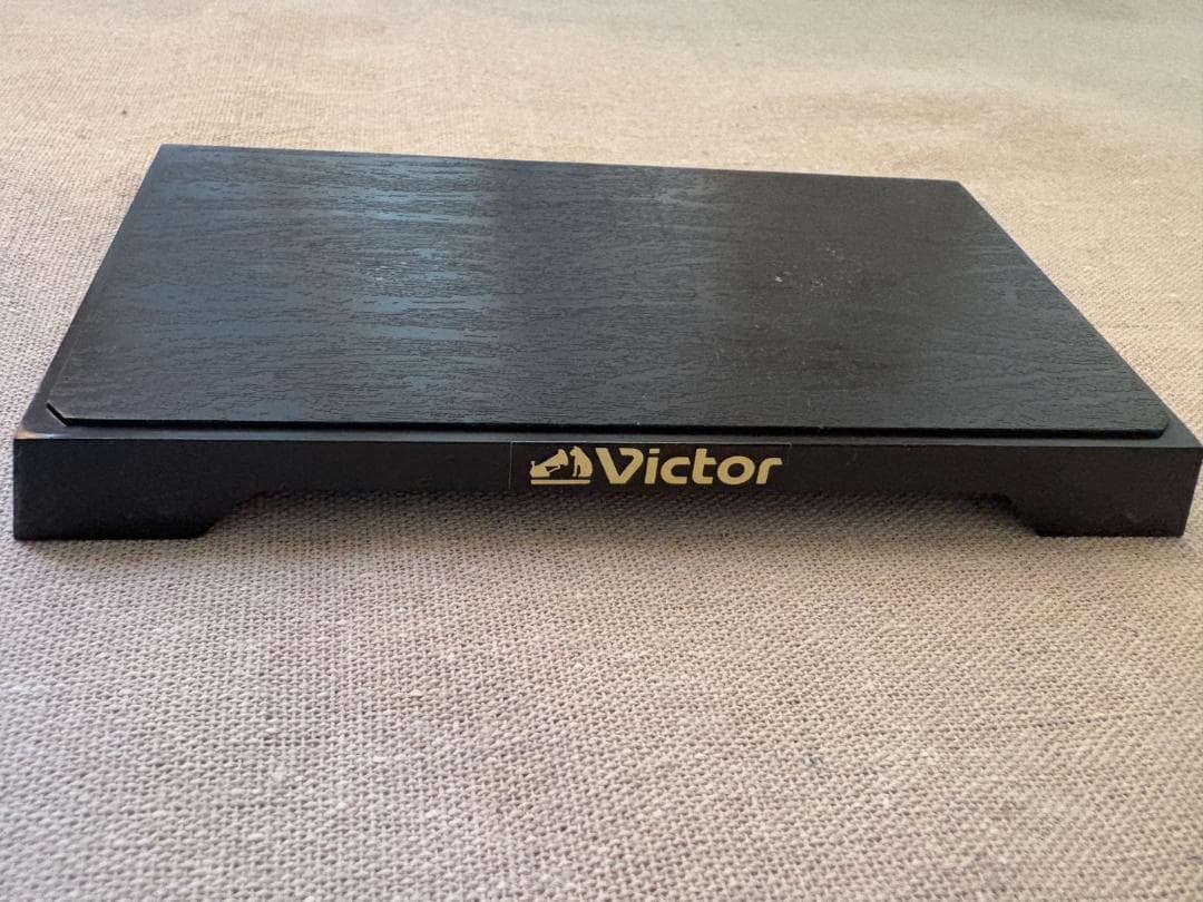 当時物 Victor ビクター犬 ニッパー 犬の置物 陶器製 台付