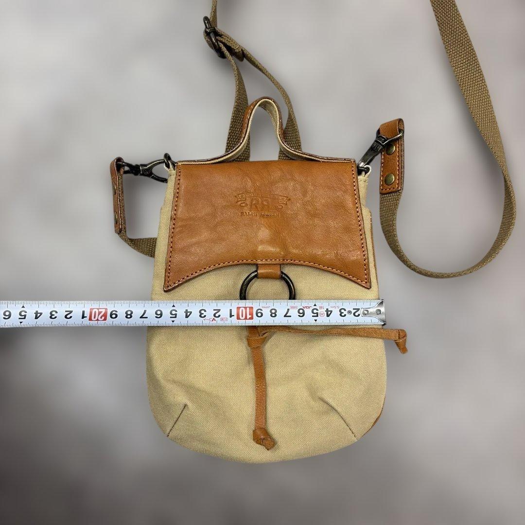 RRL ショルダーバッグ ベージュ