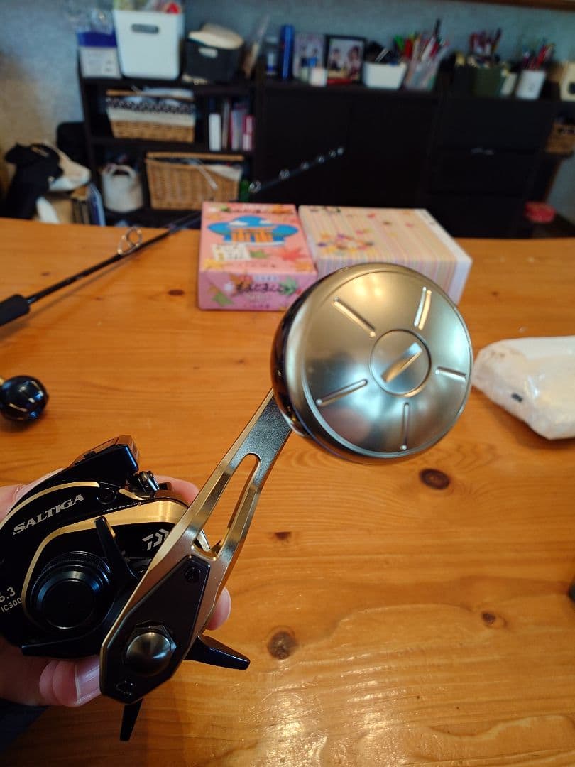 使用数回美品、SALTIGA IC 300 SLP WORKS カスタム品