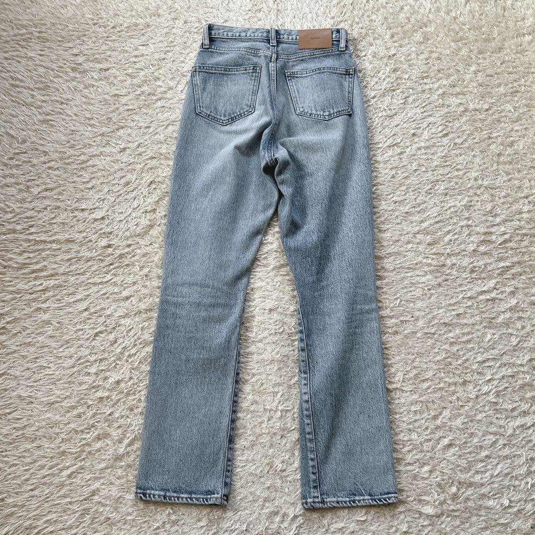 anuans Slim straight denim ／LIGHT BLUE