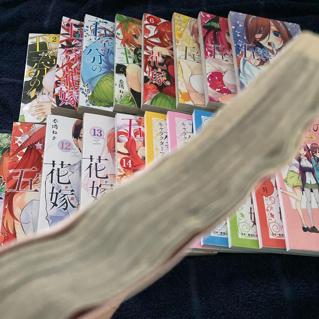 五等分の花嫁 全巻 キャラクターブック