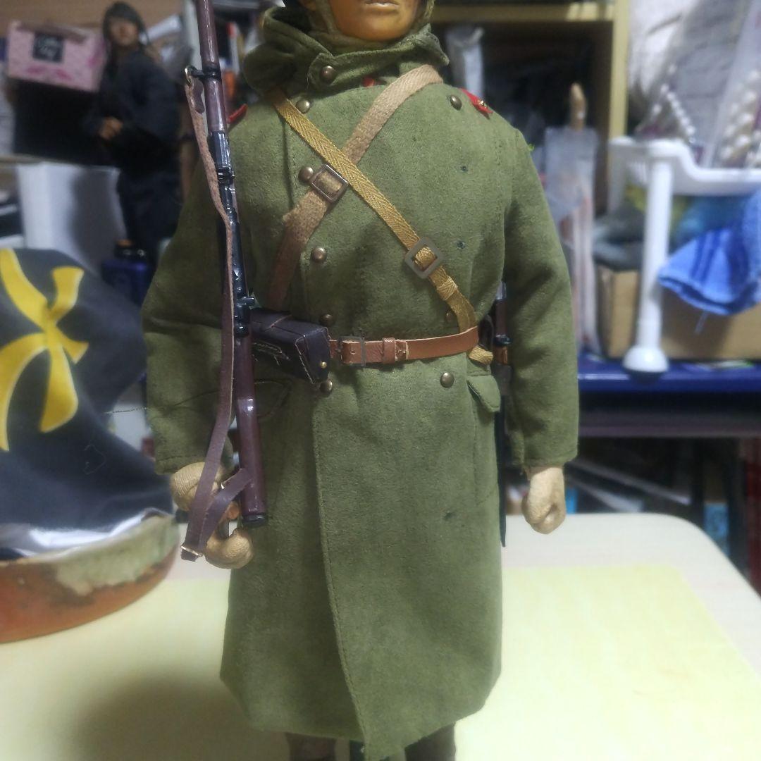 申戌や日本帝国陸軍歩兵冬季兵装ミリタリー フィギュア 1/6