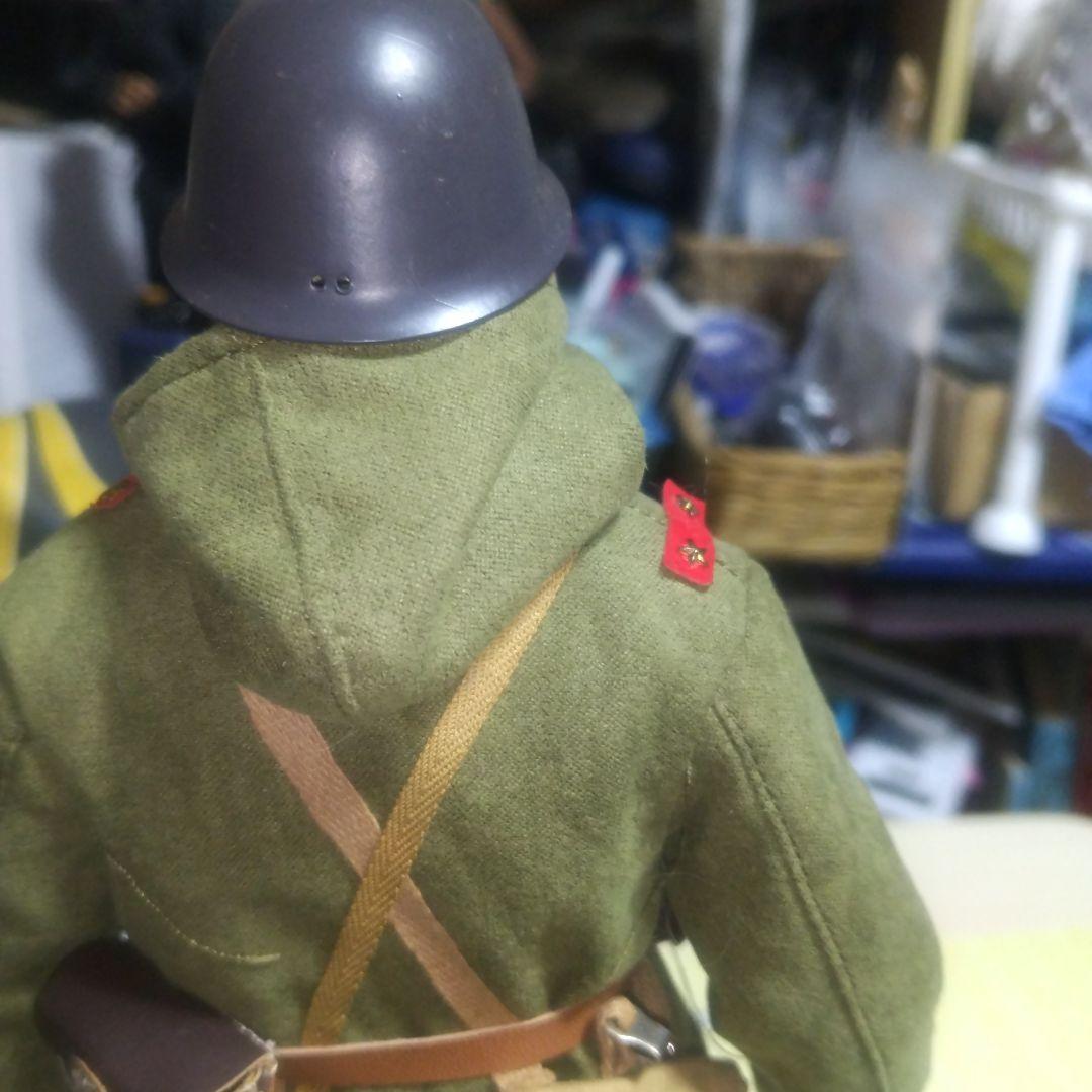 申戌や日本帝国陸軍歩兵冬季兵装ミリタリー フィギュア 1/6