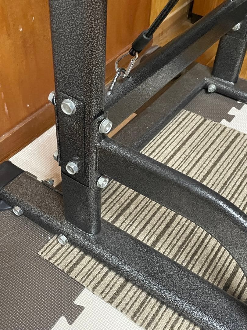 GOGOJUMP 懸垂マシン耐荷重180kg 11段階高さ調整 多機能筋トレ器具