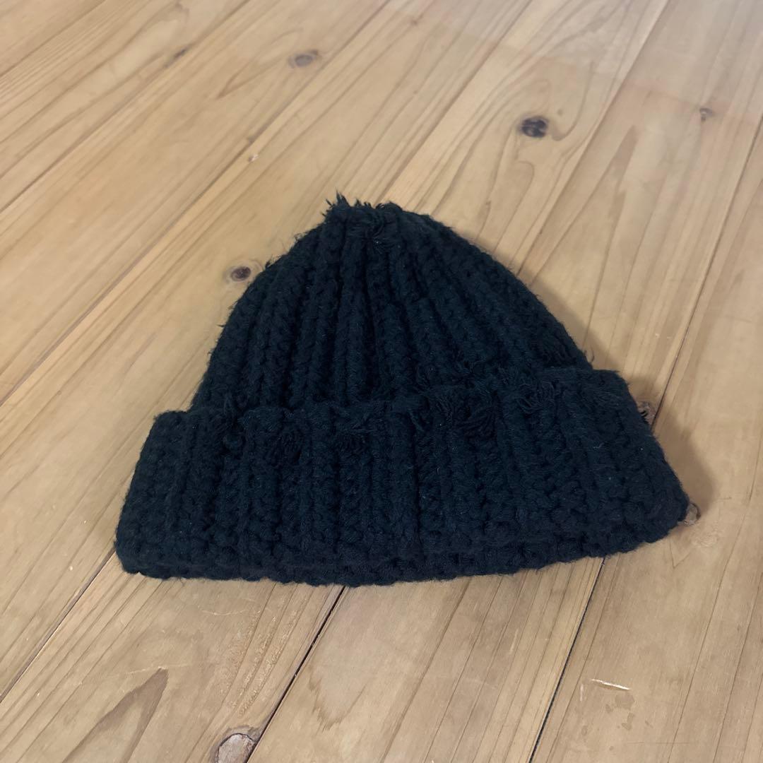 シュプリーム Supreme Hand Tied Beanieブラック
